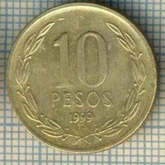 11953 MONEDA - CHILE - 10 PESOS - ANUL 1999 -STAREA CARE SE VEDE