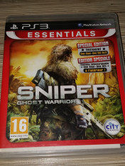 PS3 Sniper Ghost Warrior + Special Edition foto