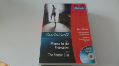 agatha christie -witness for the prosecution -cd audio foto