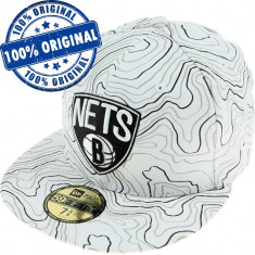 Sapca New Era Brooklyn Nets - originala - flat brim - fullcap foto
