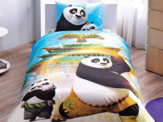 Lenjerie Copii Kung Fu Panda Movie, Zen Art Deco foto