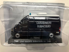 Macheta Fiat Ducato Subacquei E.I. - 1999 CARABINIERI scara 1:43 foto