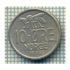 11987 MONEDA - NORVEGIA - 10 ORE - ANUL 1966 -STAREA CARE SE VEDE