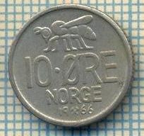 11987 MONEDA - NORVEGIA - 10 ORE - ANUL 1966 -STAREA CARE SE VEDE foto