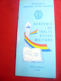 Caiet de Prezentare a Academiei Militare 1995 , 24 pag