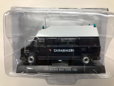 Macheta Fiat Ducato Maxi Faina - 1988 CARABINIERI scara 1:43 foto