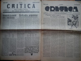 Cumpara ieftin 14 ziare Critica ; Arta , literatura , Filosofie , Sociologie , din 1935 , an 1
