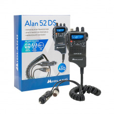 Aproape nou: Statie radio CB portabila Midland Alan 52 DS Multi cu Squelch Automat foto