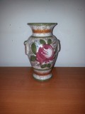 Vaza majolica ceramica handmade, Italia- Deruta Inaltime 15 cm