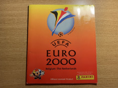 Album cu fotbalisti Panini, Euro 2000, din Belgia si Olanda, complet 100% foto