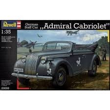 + Macheta 1/35 Revell 3099 German Staff Car Admiral Cabriolet + foto