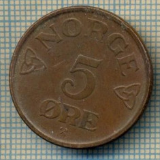 11971 MONEDA - NORVEGIA - 5 ORE - ANUL 1956 -STAREA CARE SE VEDE