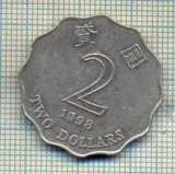 11912 MONEDA - HONG KONG - 2 DOLLARS - ANUL 1998 -STAREA CARE SE VEDE, Europa