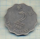 11912 MONEDA - HONG KONG - 2 DOLLARS - ANUL 1998 -STAREA CARE SE VEDE