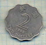 11912 MONEDA - HONG KONG - 2 DOLLARS - ANUL 1998 -STAREA CARE SE VEDE, Europa