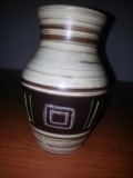 Vaza ceramica de colectie vintage veche Jasba Keramik Germania Inaltime 15 cm