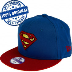 Sapca New Era Superman pentru copii - originala - flat brim - snapback foto