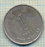11933 MONEDA - HONG KONG - 1 DOLLAR - ANUL 1997 -STAREA CARE SE VEDE, Europa