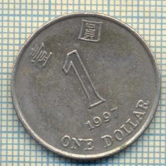 11933 MONEDA - HONG KONG - 1 DOLLAR - ANUL 1997 -STAREA CARE SE VEDE