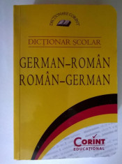 Dictionar scolar german-roman roman-german foto