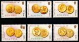 Romania 2006, LP 1710, Monede romanesti de aur, seria, MNH! LP 7,10 lei