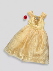 Rochie Disney + Crinolina noua printesa Belle 5-6-7 ani Anglia foto