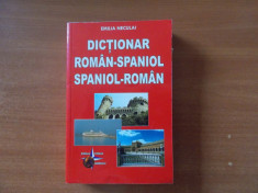 Dictionar roman - spaniol, spaniol - roman foto
