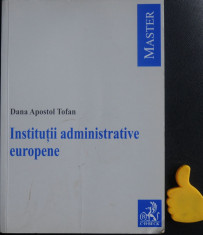 Institutii administrative europene Dana Apostol Tofan foto