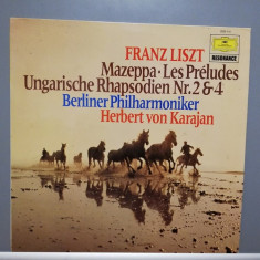 Liszt – Mazeppa/Preludes/Hungarian..(1975/Deutsche Grammophon/RFG)- Vinil/Ca Nou