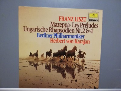 Liszt &amp;ndash; Mazeppa/Preludes/Hungarian..(1975/Deutsche Grammophon/RFG)- Vinil/Ca Nou foto