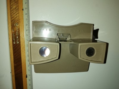 VIZOR DIAPOZITIVE CIRCULARE VIEW MASTER PLUS DIAPOZITIVE foto