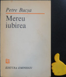 Mereu iubirea Petre Bucsa cu autograf