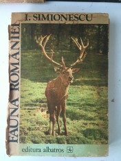 Fauna Romaniei/autor I. Simionescu/Ed. Albatros/Ed. a III-a/1983 foto