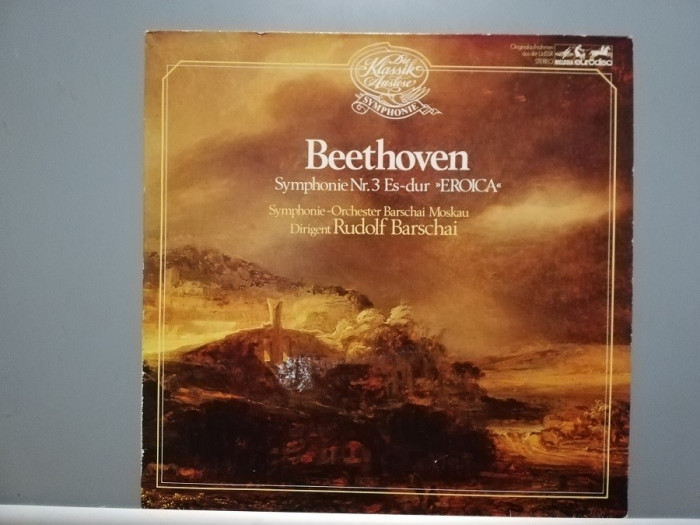Beethoven &ndash; Symphony no 3 - dir R.Barschai (1972/Eurodisc/RFG)- Vinil/Ca Nou