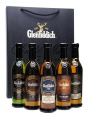 Sticle Whisky Glenfiddich collection sigilate 5x200ml 12,15,18,21,30 ani foto