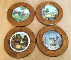 Farfurie / Plachete / Tablouri - portelan Englezesc - Johnson - 4 Anotimpuri