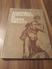 ANATOMIA FIZIOLOGIA SI IGIENA OMULUI MANUAL CLASA VIII E.MANDRUSCA 1990 foto