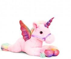 Unicorn de plus Pegasus 35 cm Keel Toys - Roz foto