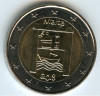 Moneda 2 euro comemorativa MALTA 2018_Copiii și solidaritatea, UNC, Europa, Cupru-Nichel