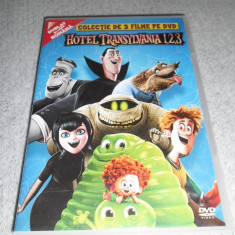 Hotel Transylvania 1, 2, 3 - DVD desene animate dublate limba romana