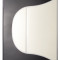 Husa tip carte cu capac detasabil cu stand alb+negru pentru Apple iPad Air