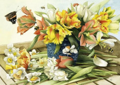 Puzzle Schmidt - 1000 de piese - Marjolein Bastin: Spring Blossoms foto