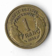 Moneda 1 franc 1932 - Franta foto