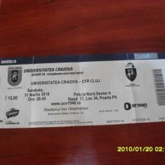 Bilet U Craiova - CFR Cluj