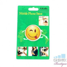 Suport telefon iPhone Samsung Nokia HTC Stand Finger Grip Fata Zambitoare Universal foto