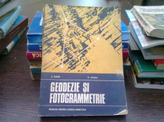 Geodezie si fotogrammetrie - C. Tudor (manual pentru licee agricole) foto