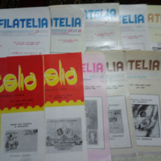 Revista filatelia-1990-set complet 12 numere