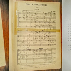Partituri-Coruri Compozitori banateni Timisoara RPR 1957.