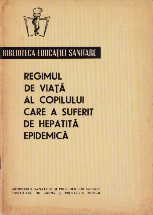 Regimul de viață al copilului care a suferit de hepatită epidemică