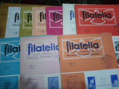 Revista filatelia-1967-nr.2,5,6,7,8,9,10,11,12 foto